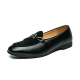 il lusso C - Italian style patent leather loafers for men - Ashour Shoes