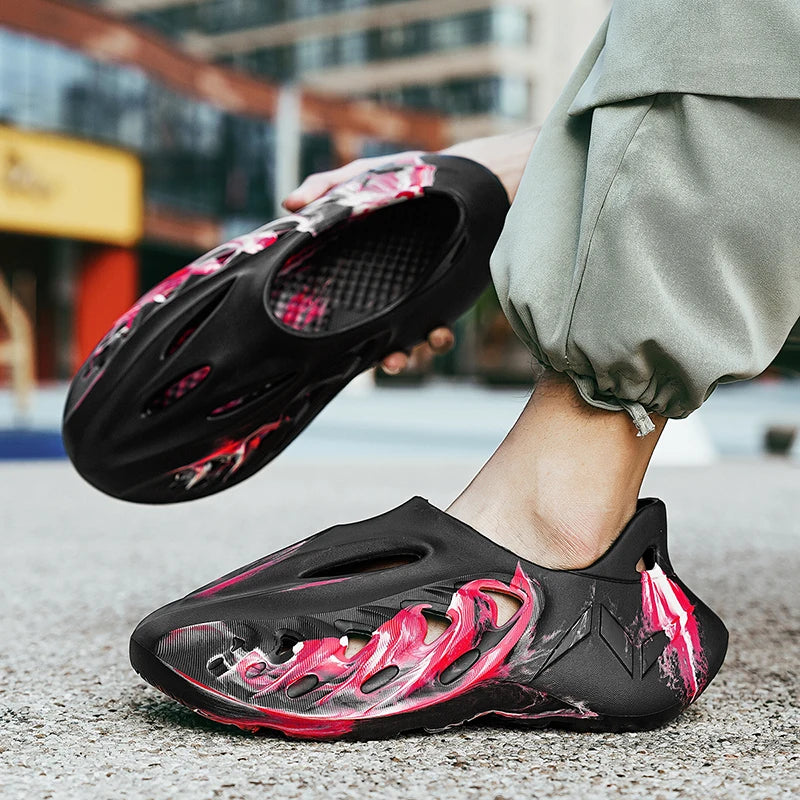 Foamy4 - Men's Yeezy style foam runners/slippers/sandals - Ashour Shoes