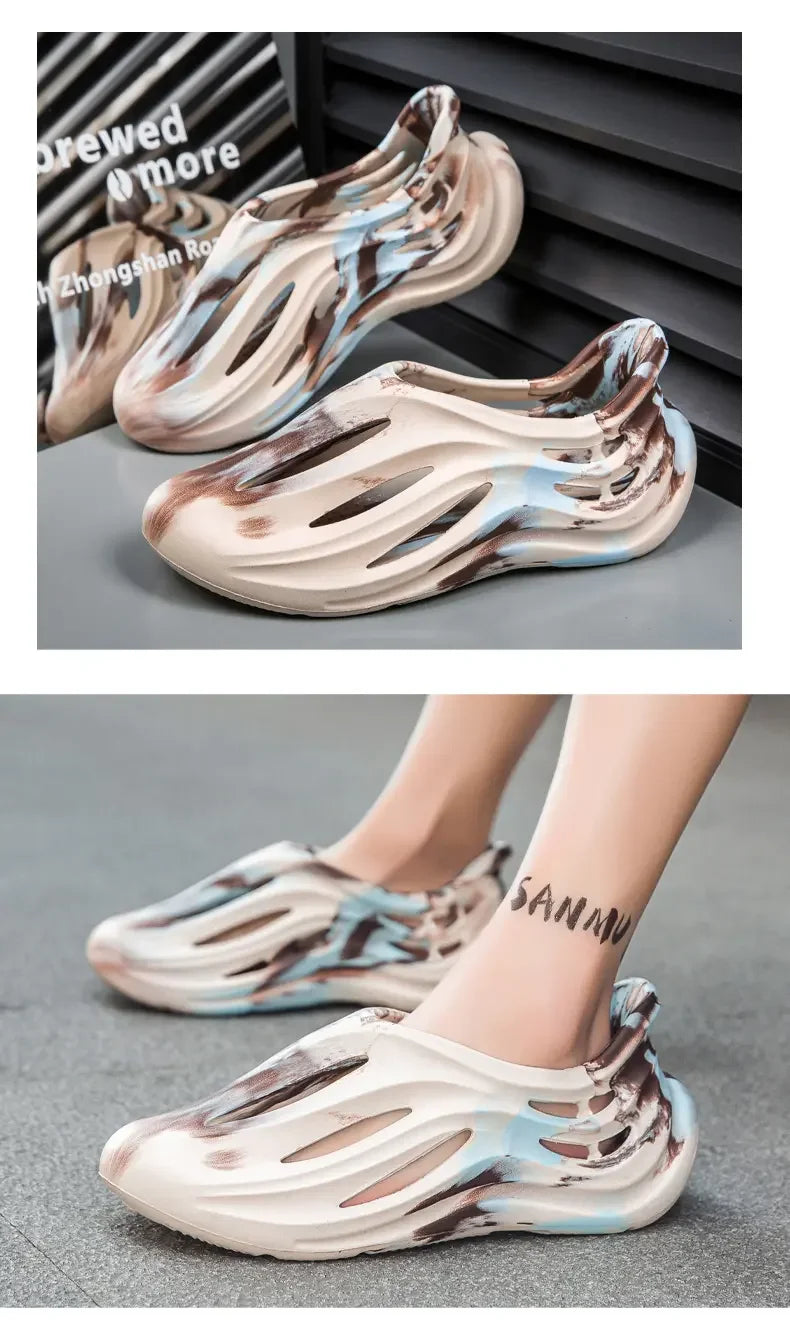 Foamy2 - Men's Yeezy style foam runners/slippers/sandals - Ashour Shoes