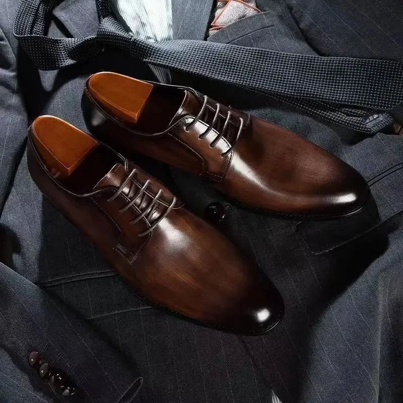 Eco 1 - Affordable men's vegan leather oxford dress shoes