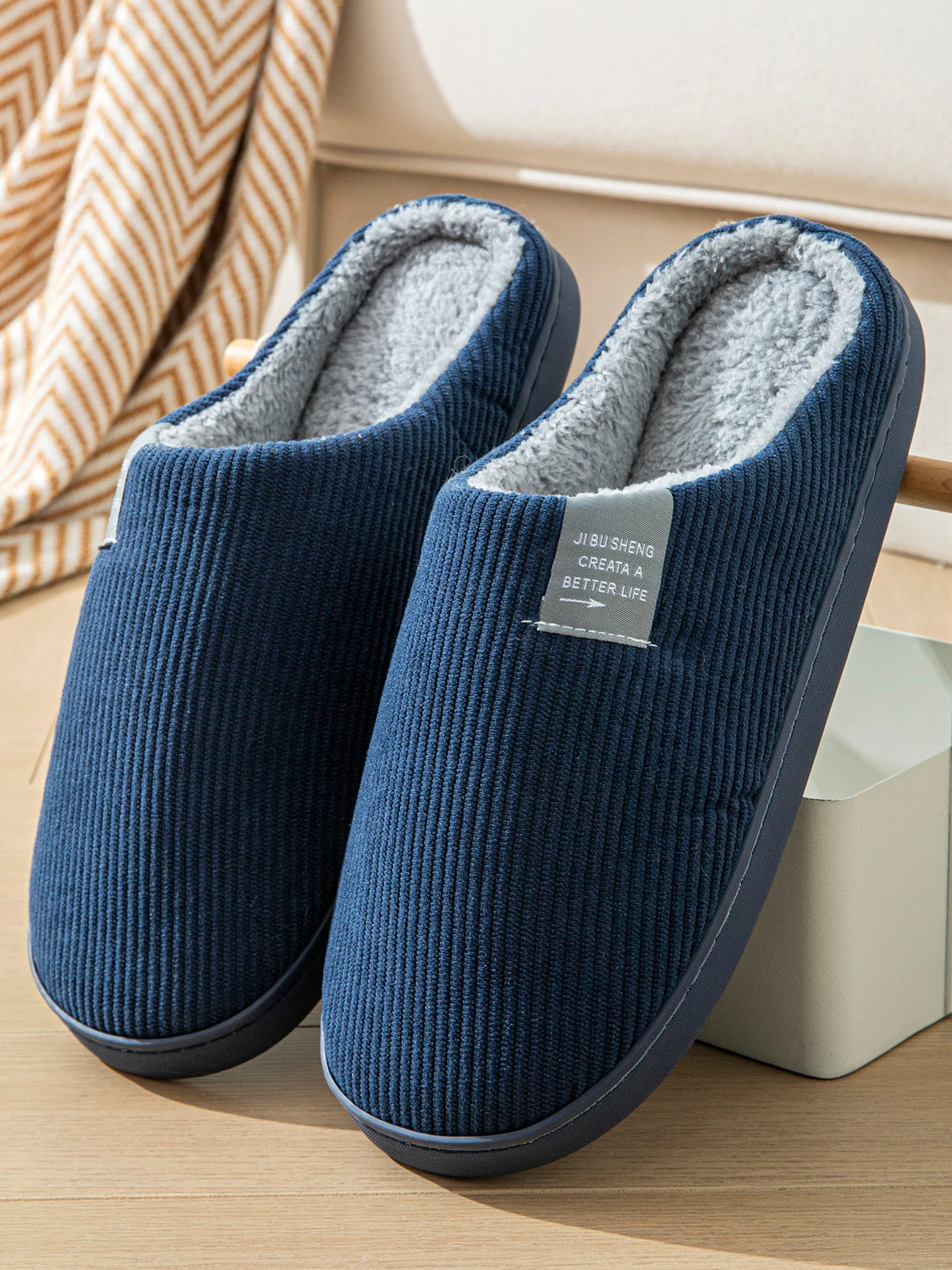 Wooly - Women's Non slip household winter slippers/house shoes - Ashour Shoes — view 4 of 12