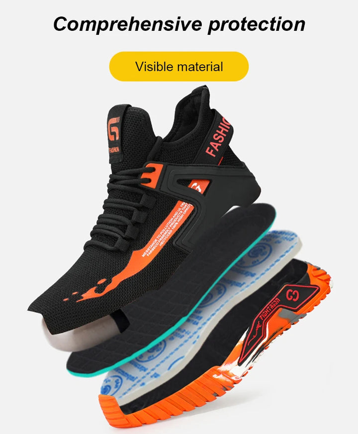 Forge 3 – Steel Toe Anti-Smash & anti puncture Safety Work Shoes