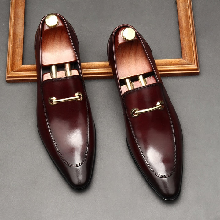 il Lusso Elegance - Italian Style Genuine Leather Loafers for Men - Ashour Shoes