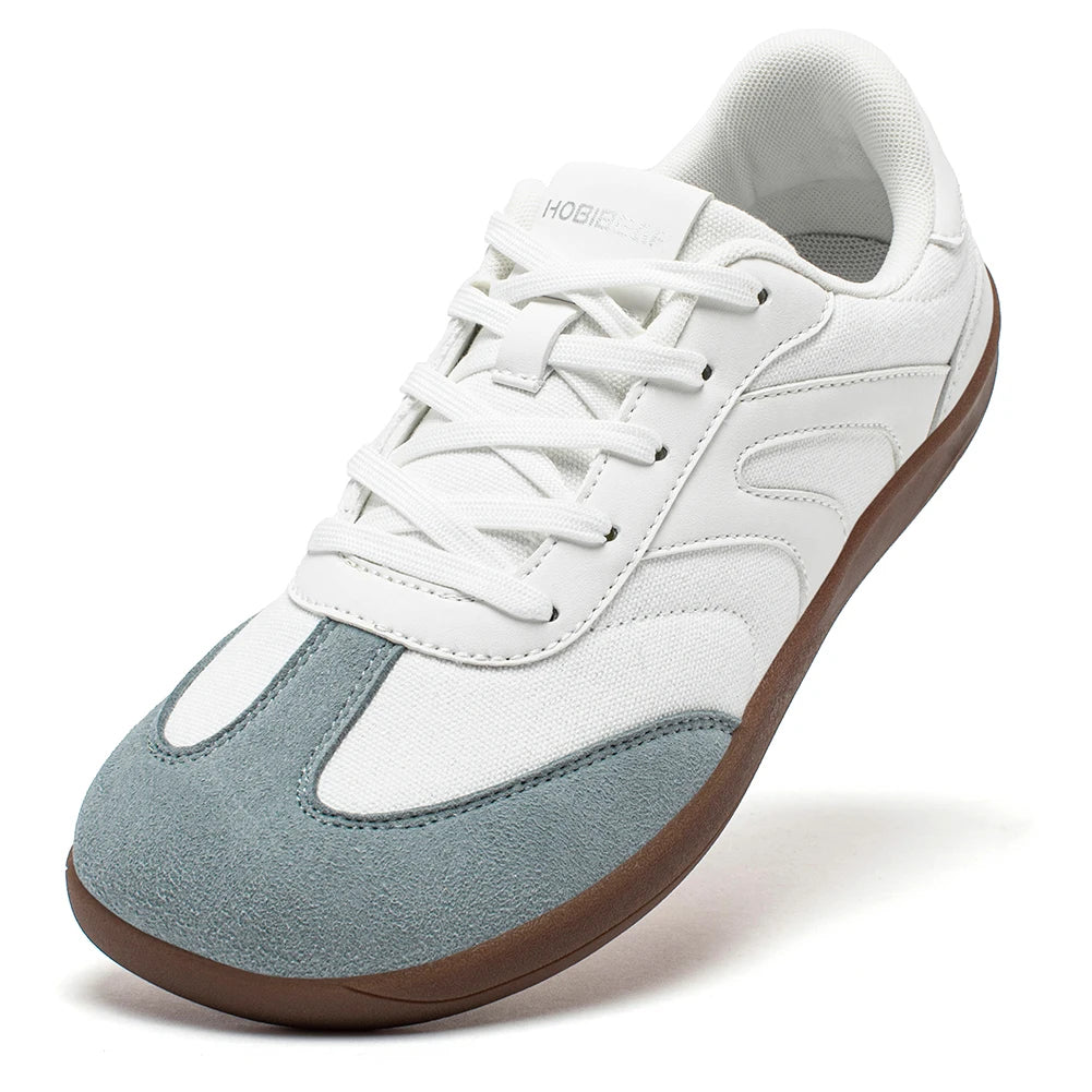 Agile - Unisex Barefoot Minimalist Wide Toe Lace-Up Sneakers - Ashour Shoes