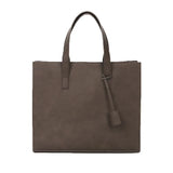 Suma - Men's Vegan Leather Tote Bag – Stylish Vintage Handbag for Everyday Versatility - Ashour Shoes