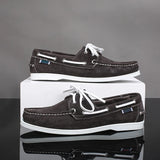 Marino - Men's Classic Suede Deck Loafers - Ashour Shoes