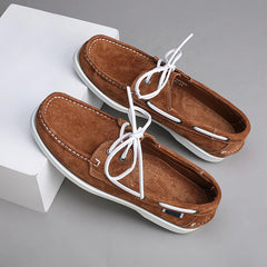 Nautico - Men's Classic Suede Lace-Up Boat Shoes - Ashour Shoes