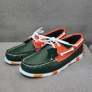 green red