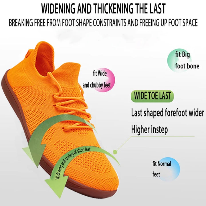 Svelto - Unisex Lightweight Breathable Minimalist Walking & Running Shoes