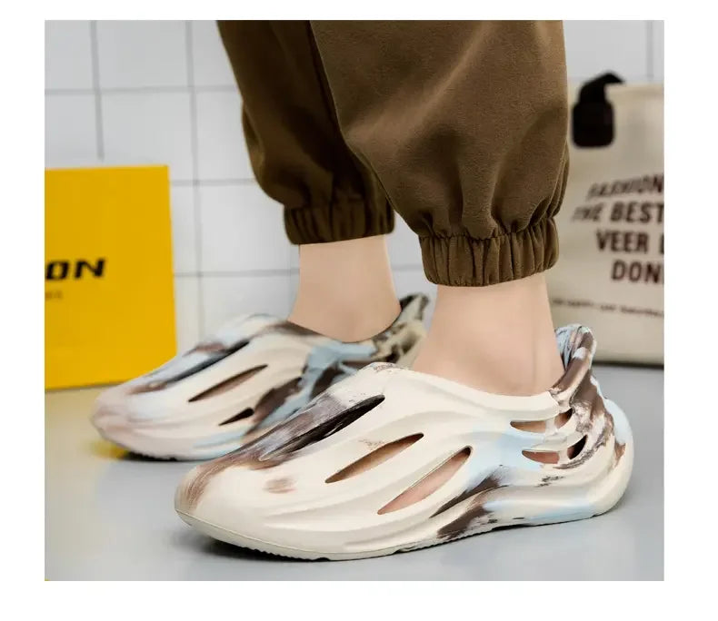 Foamy2 - Men's Yeezy style foam runners/slippers/sandals - Ashour Shoes