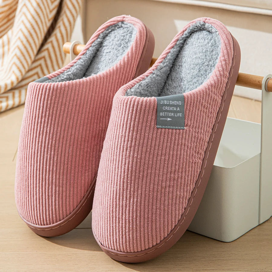 Wooly - Women's Non slip household winter slippers/house shoes - Ashour Shoes
