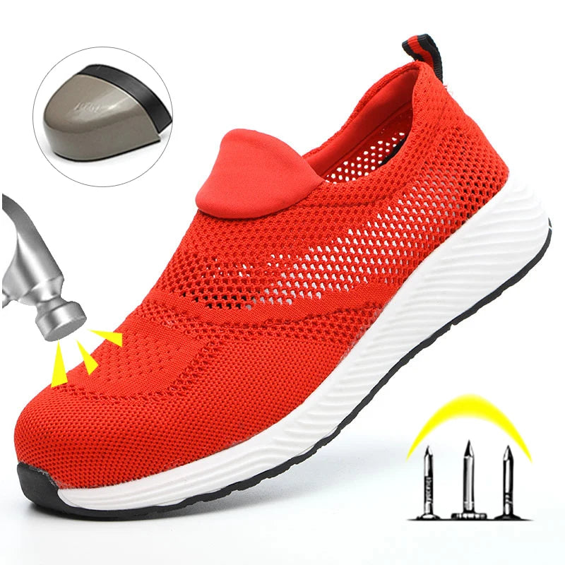 Forge 2 – Breathable Steel Toe Safety Mesh Sneakers/Shoes for work