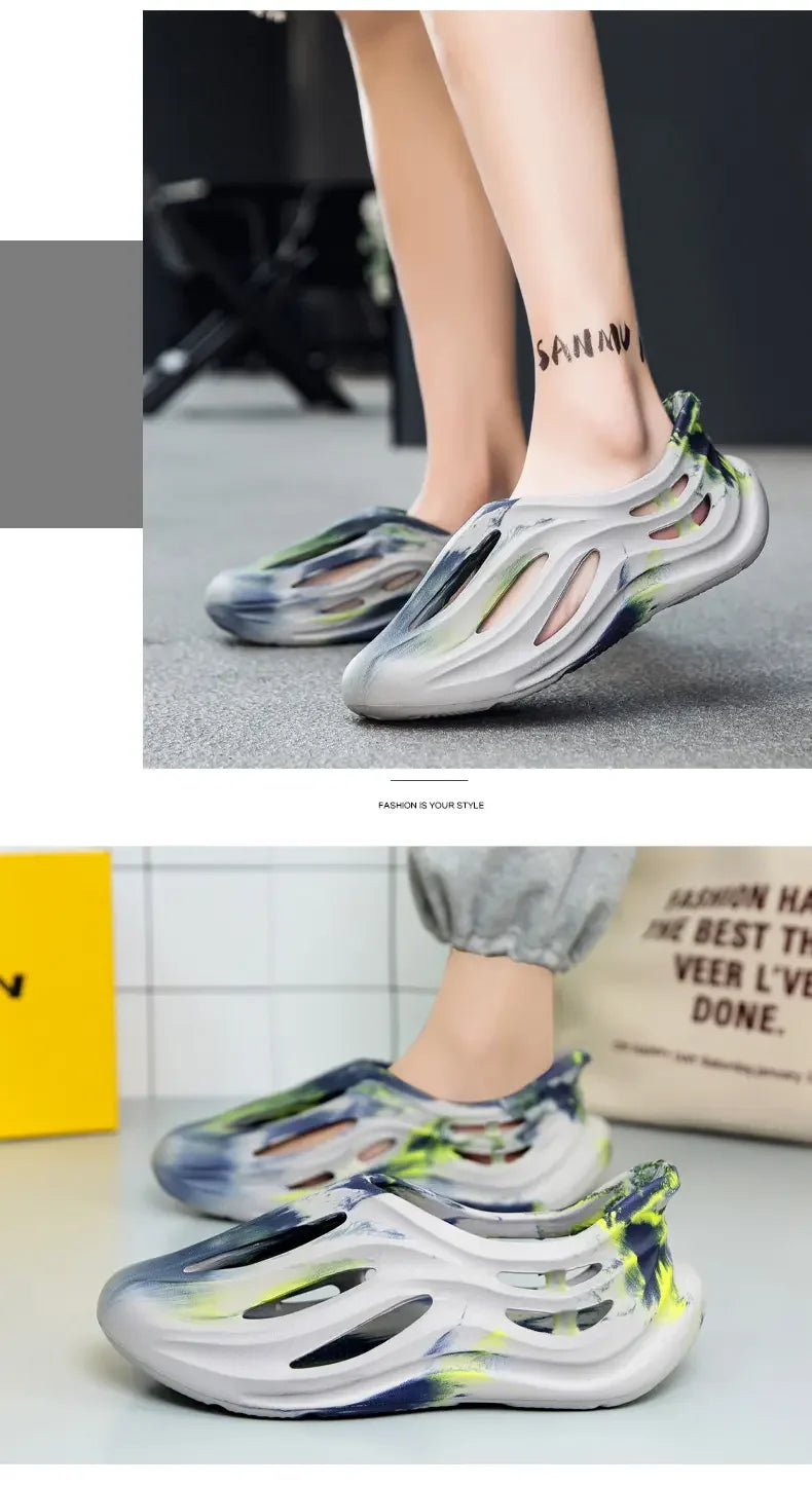 Foamy2 - Men's Yeezy style foam runners/slippers/sandals - Ashour Shoes