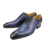 l'onda 2 - Luxury men's oxford dress shoes (big sizes US14) - Ashour Shoes