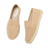 Sabbia - Men's Casual Suede Espadrille Loafers - Ashour Shoes