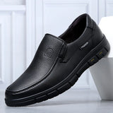 Comodo - Men's Genuine Leather Slip-On Loafers - Ashour Shoes