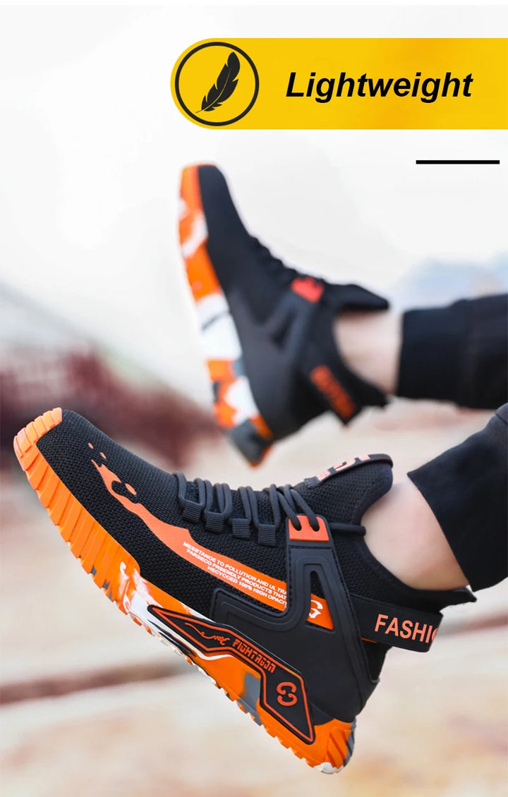 Forge 3 – Steel Toe Anti-Smash & anti puncture Safety Work Shoes