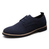 Nobile3 - Men's Classic Faux Suede Oxford Dress Shoes - Ashour Shoes