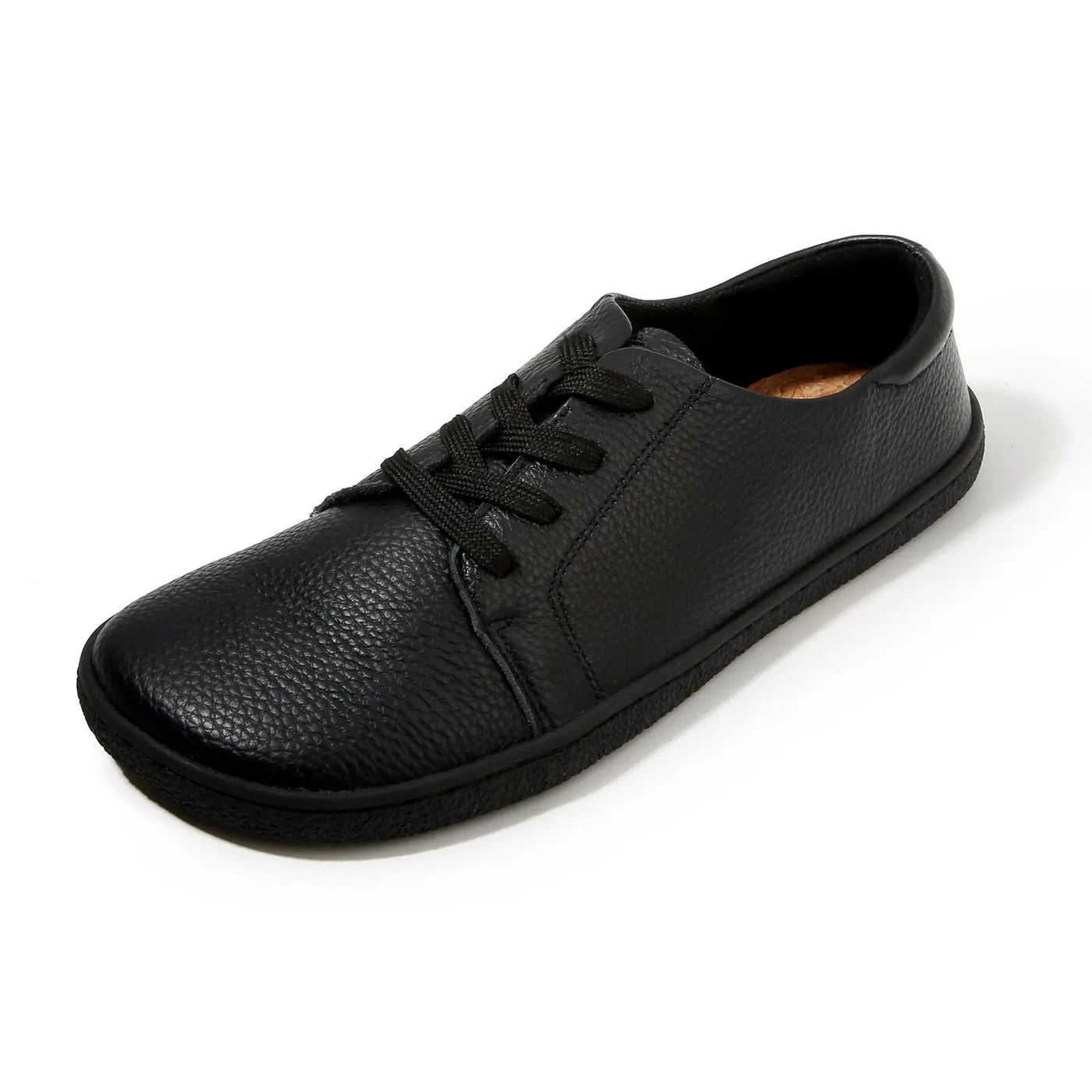Natura - unisex Leather Barefoot Zero Drop Sneakers Wide Toe Box - Ashour Shoes