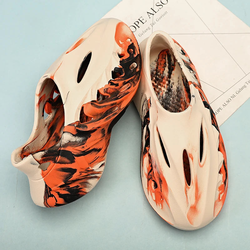Foamy4 - Men's Yeezy style foam runners/slippers/sandals - Ashour Shoes