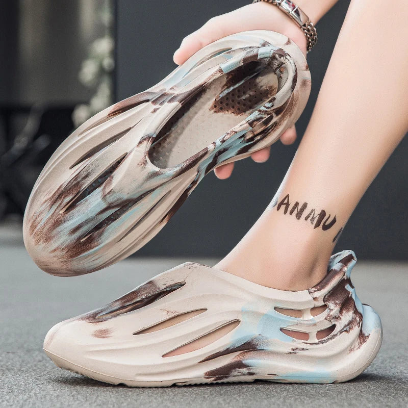 Foamy2 - Men's Yeezy style foam runners/slippers/sandals - Ashour Shoes