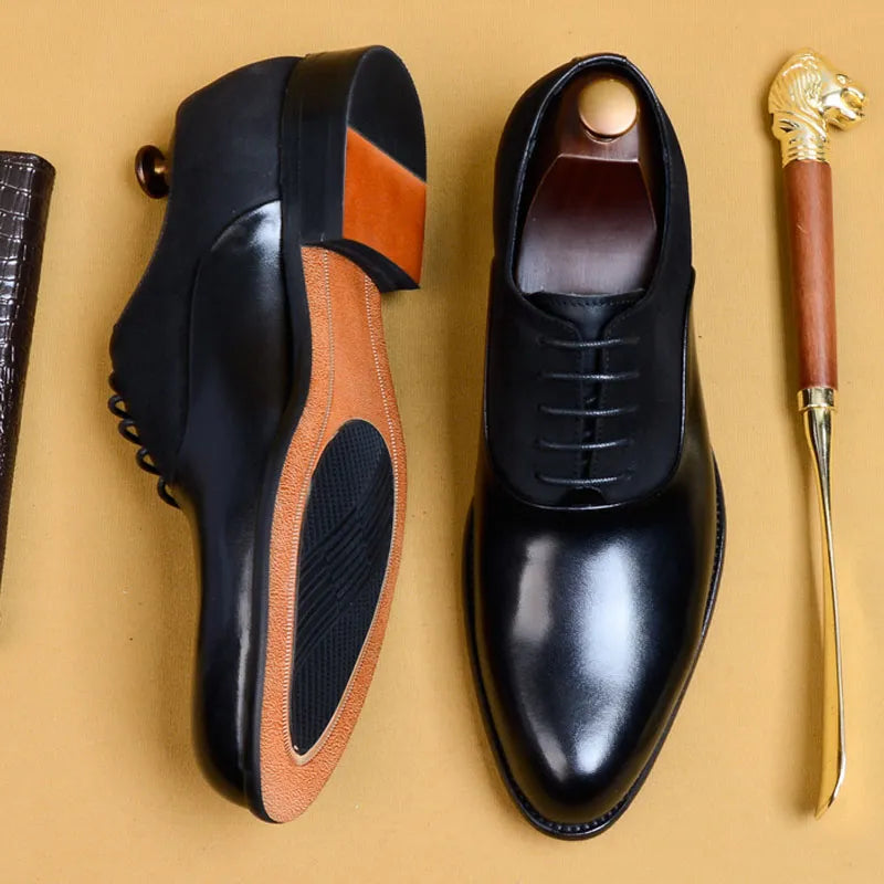 La Finezza 3 - Classic Genuine leather oxford dress shoes for men
