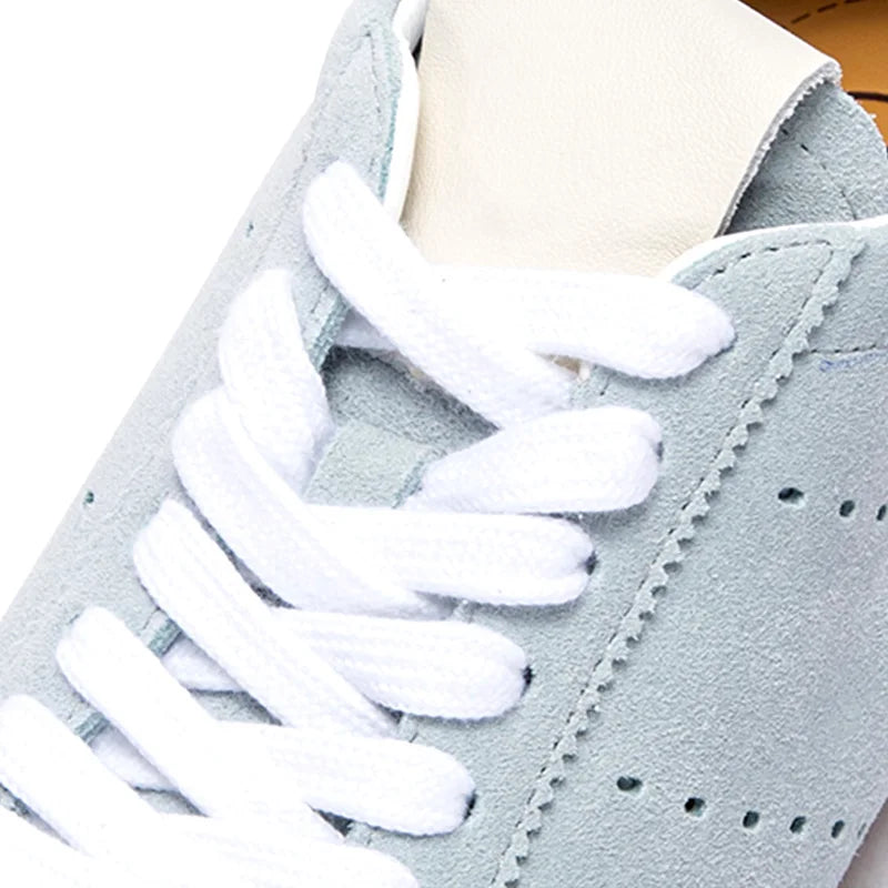 Celeste - Women's Light Blue Suede Casual Sneakers - Ashour Shoes