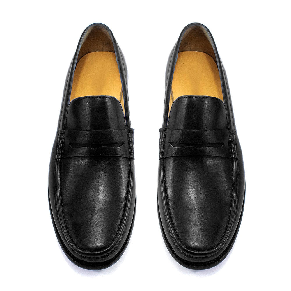 Sfarzo - Luxury Men's Leather Penny Loafers