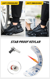 Forge - Puncture-Resistant Safety Shoes/Sneakers steel toe - Ashour Shoes