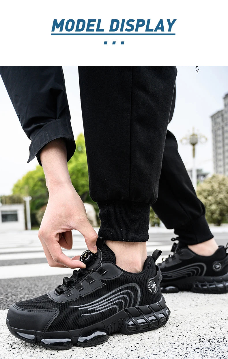 Forge - Puncture-Resistant Safety Shoes/Sneakers steel toe - Ashour Shoes
