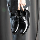 Eco - Men's vegan leather oxford dress shoes - Ashour Shoes