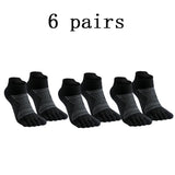 Agile3 - Unisex Merino Performance Toe Ankle Socks for Running & Hiking - Ashour Shoes