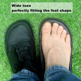 Spazio - Unisex Barefoot Genuine Leather wide toe box Sneakers - Ashour Shoes