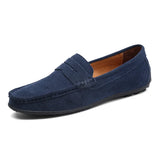 Mocassino - Men's Casual Suede Driving Loafers - Ashour Shoes