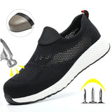 Forge 2 – Breathable Steel Toe Safety Mesh Sneakers/Shoes for work - Ashour Shoes