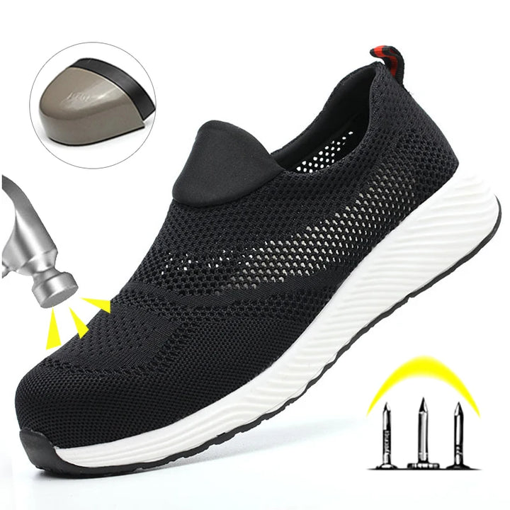 Forge 2 – Breathable Steel Toe Safety Mesh Sneakers/Shoes for work