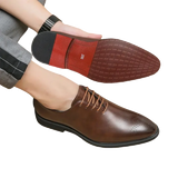 Il Rosso Nuov - Whole cut Red bottom sole oxford dress shoes for men with brogueing - Ashour Shoes