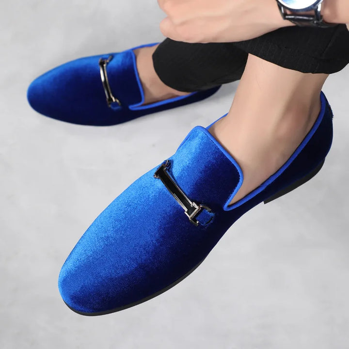 Raymi - Stylish suede leather loafers for men