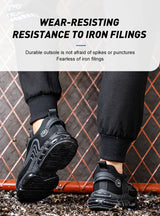 Forge - Puncture-Resistant Safety Shoes/Sneakers steel toe - Ashour Shoes