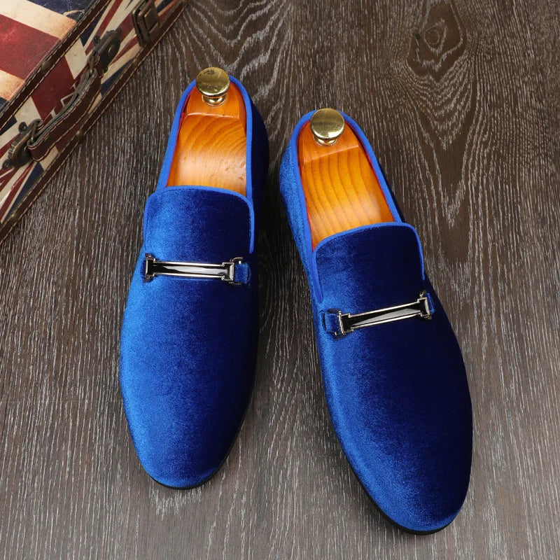 Raymi - Stylish suede leather loafers for men