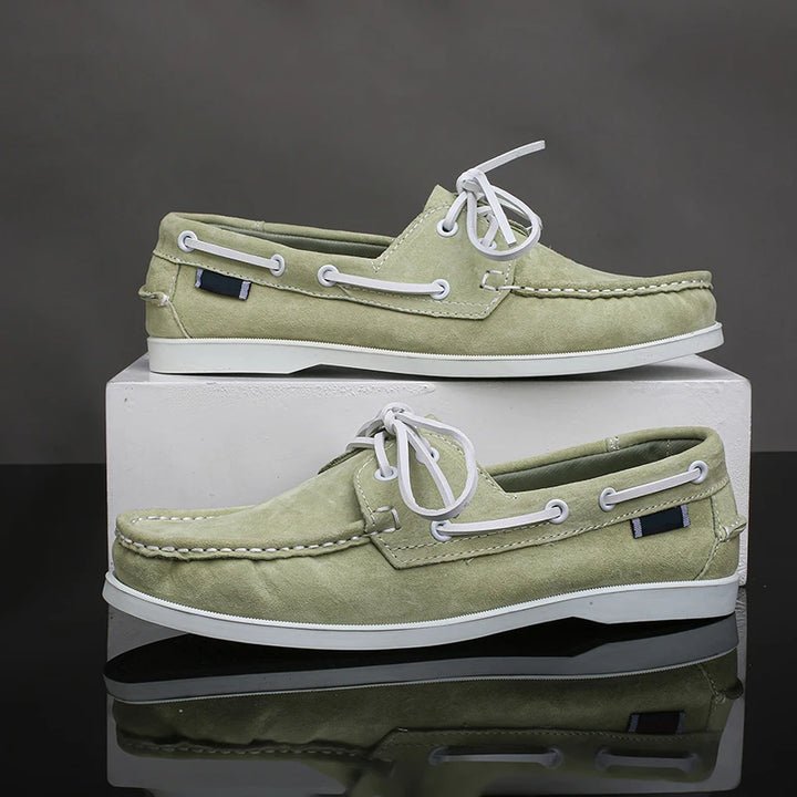 Marino - Men's Classic Suede Deck Loafers
