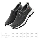 Stile - Men's Breathable Mesh Slip-On Casual Loafers - Ashour Shoes