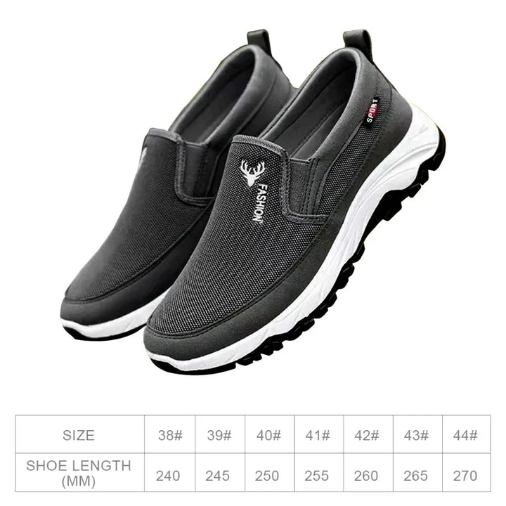 Stile - Men's Breathable Mesh Slip-On Casual Loafers