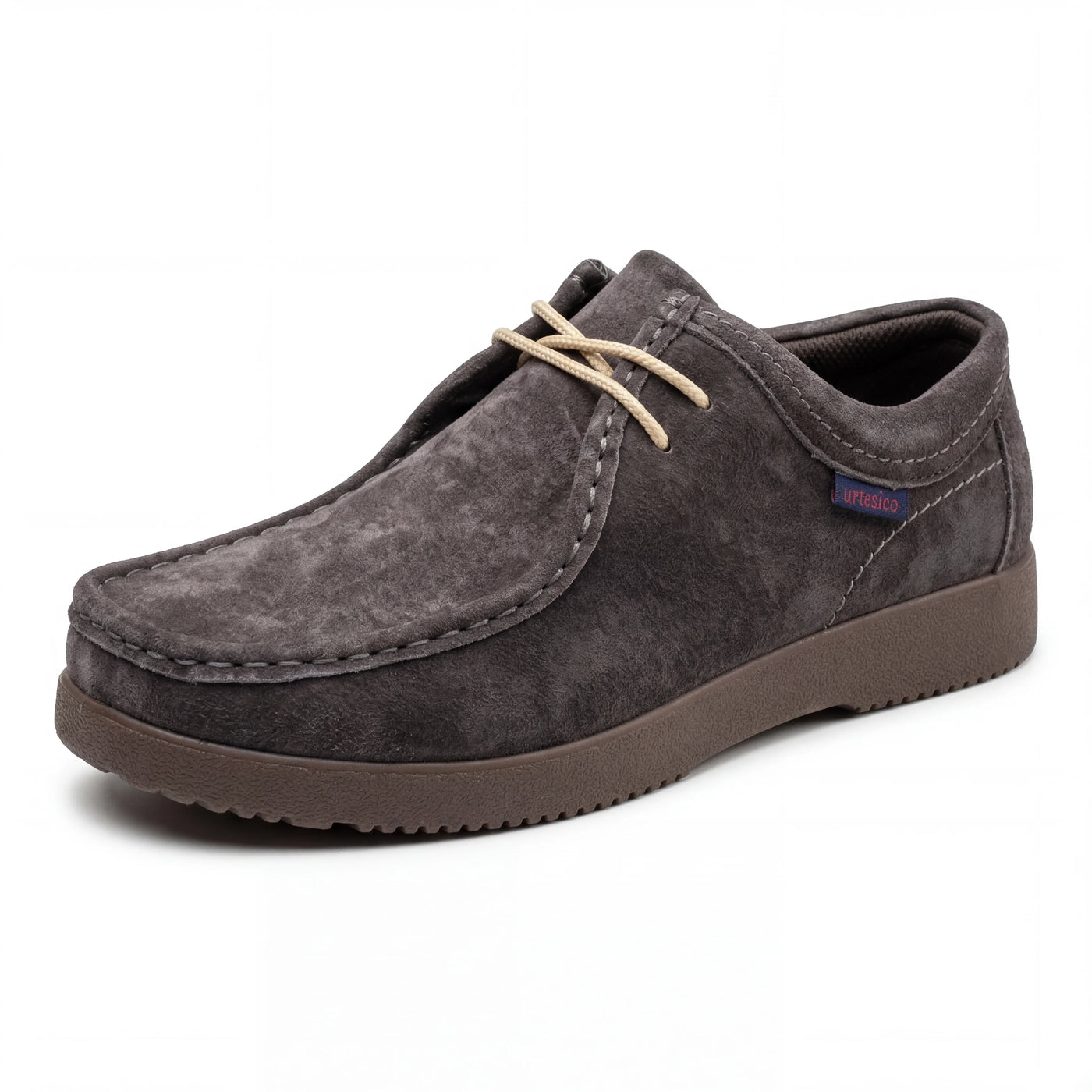 Artigiano - Men's Casual Pig Suede Lace-Up Moccasin Loafers - Ashour Shoes