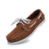 Nautico - Men's Classic Suede Lace-Up Boat Shoes - Ashour Shoes