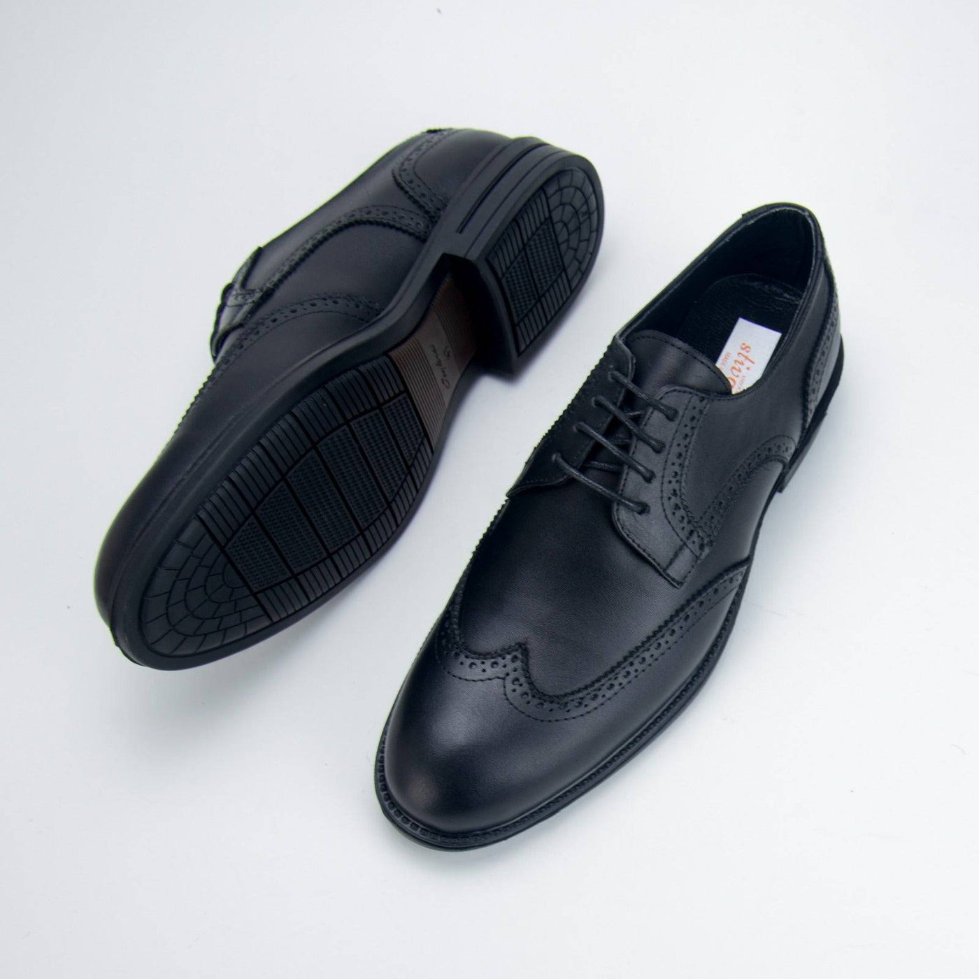 1954 Timeless Wingtip Brogue Oxford - Men's leather Dress Shoes (Signature Collection) - Ashour Shoes