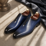 Ardito wholecut leather oxford dress shoes for men - lifestyle product shot