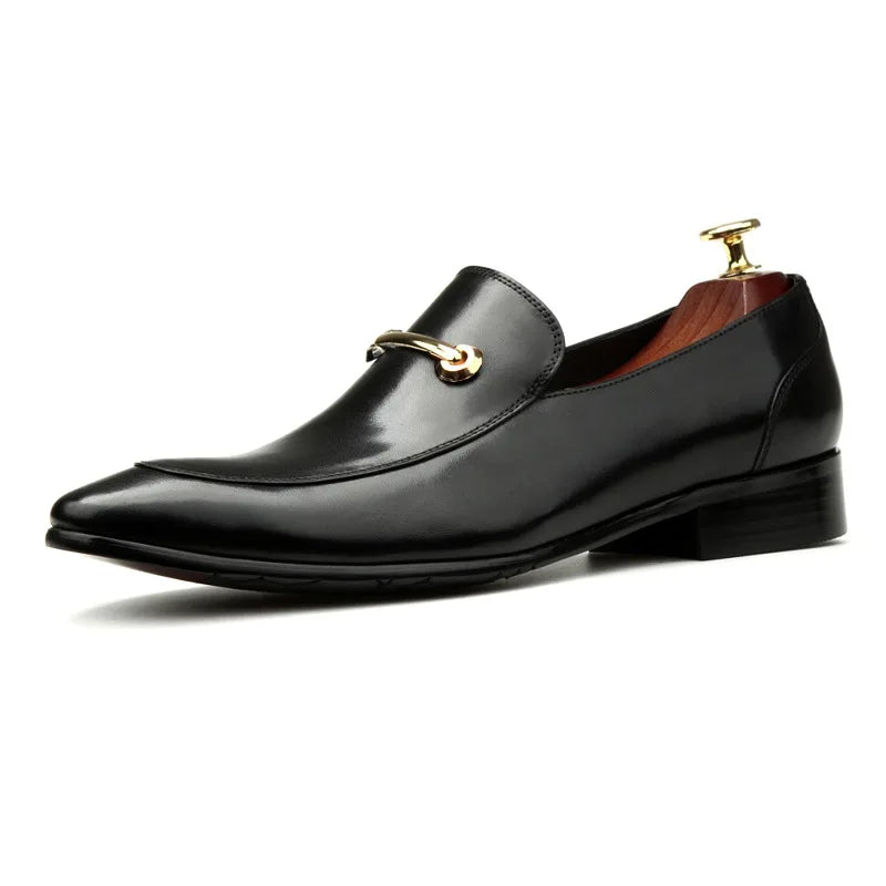 il Lusso Elegance - Italian Style Genuine Leather Loafers for Men - Ashour Shoes