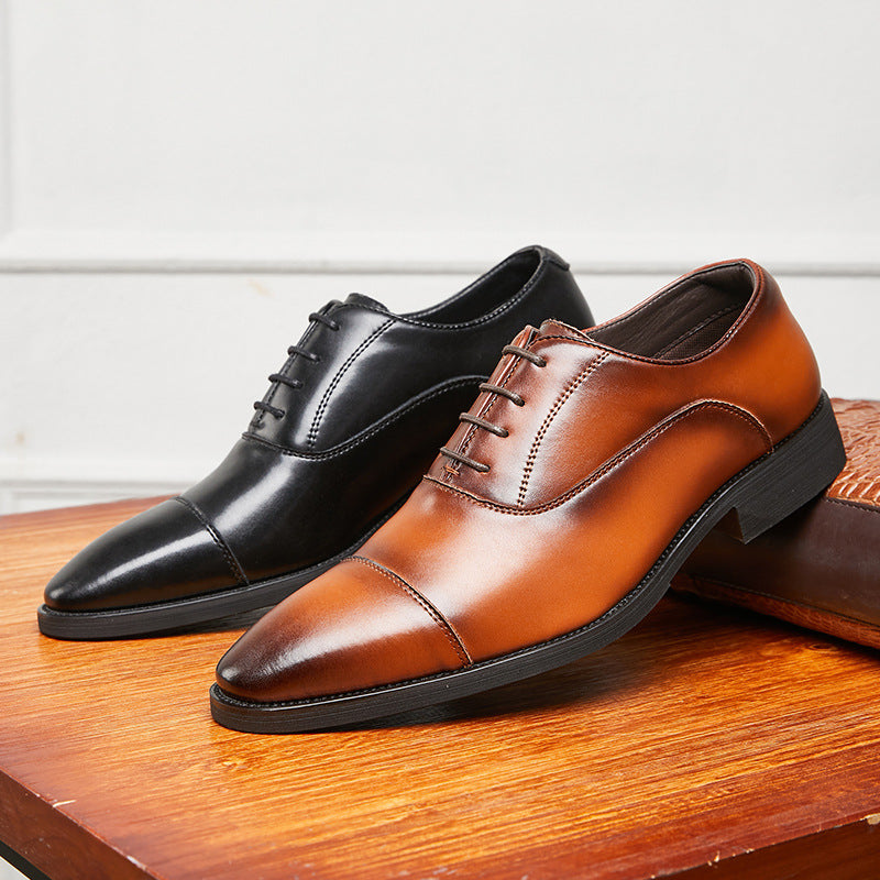 Altezza - Men's Height Increasing Elevator Oxford Dress Shoes (+2.4 in / 6 cm) - view 2 — view 2 of 8