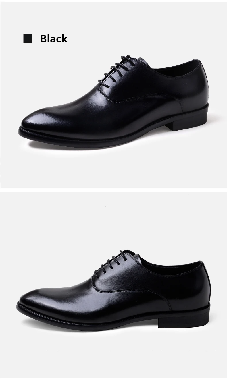 La Finezza - Italian Style Genuine Leather Oxfords Dress Shoes (Best seller)